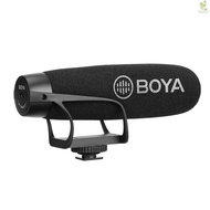 BOYA BY-BM2021 Lightweight Super Cardioid Video Microphone for Smartphone DSLR Cameras Camcorders PC Audio Recording  Came-022