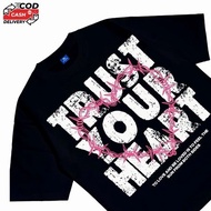 Iiih - Trust Your Heart T-shirt Black T-shirt for Men and Women