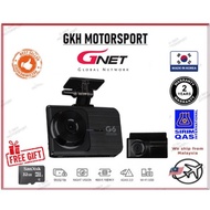 GNet G-6 G6 1080P FHD|HD 2CH Car Dashcam Full Set - Front + Rear + Cable + SD Card (32GB) Car Cam DV