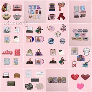 2-5/pcs Taylor Swift Enamel Pins Music Album Folklore Lover Brooch Set Tickets Record Vinyl Brooch P