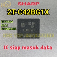 SHARP 2T-C42BG1X EEPROM / BIOS / FIRMWARE eMMC 8GB KLM8G1GETF-B041 KLM8G1FETE-B041 2TC42BG1X 2T-C42B