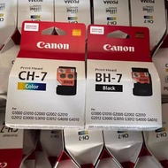 หลักการของตลับหมึก CanonCH-7 หัวพิมพ์ BH-7 G1000 G2000 G3000 g4000เครื่องพิมพ์ สีดำ QY6-8003 8019