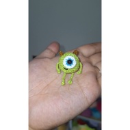 GANTUNGAN Crochet Keyring Monster Inc Crochet Keychain Monster Inc