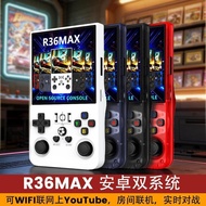 New R36MAX Handheld Game Console Dual System Large Screen Retro Arcade PSP Handheld Home Game Consol