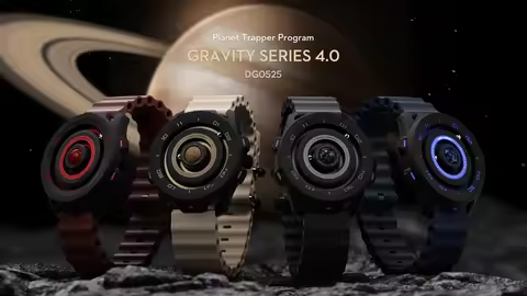 Gravity 4.0 Daniel Gorman planet series quartz watch magnetic ball analog waterproof luminous silico