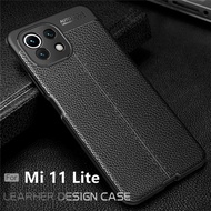 CASE XIAOMI MI 11 LITE MI11 LITE AUTOFOCUS KULIT CASE CARBON LEATHER HIGH QUALITY