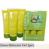 Cream Zawa Skin Care Original 3pcs + Box - Zawa Skin Care Ori Hijau - Zawa Skin care Ori 1 Paket - Krim  Flek - Cream Zawa Bengkoang - Skincare penghilang flek membandel - bisa cod bayar di tempat