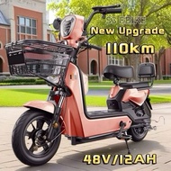 New 2025 Upgrade 500W Ebike Skuter Elektrik Basikal Dewasa e scooter scooter motor skuter basikal el