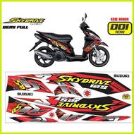 ◧ ☸ Suzuki skydrive striping / skydrive variation / sky drive decal