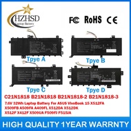 C21N1818-1 B21N1818 B21N1818-2 B21N1818-3 7.6V 32Wh Laptop Battery For ASUS VivoBook15 X512FA X509FB