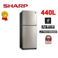 Sharp SJ4422MSS 440L J-Tech Inverter Refrigerator 2 Door Fridge