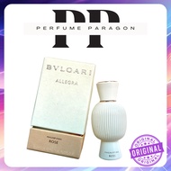❇40 ML AUTHENTIC EDP BVLGARI ALLEGRA ROSE PERFUME