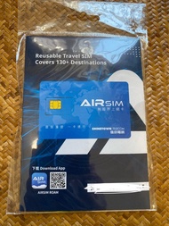 激抵,內有$50儲值額, AIRSIM 漫遊上網SIM卡, 全世界多個國家都可以使用, 2026年九月尾前, 有效期一年 日本 中國 美國 歐洲 英國 電話卡上網卡 新加坡 馬來西亞 泰國