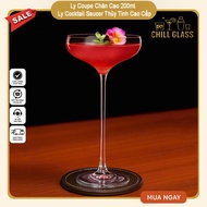 Luxury Butterfly Shape Coupe Cocktail Cup 200ml - Bar Cocktail Coupe Glass