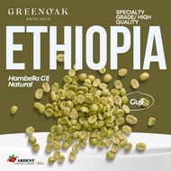 Ethiopia Guji Hambella G1 Natural Raw Coffee Beans Unroasted Repack 100% Arabica Green Coffee Beans