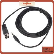 YUJINX Din 8 Pin to 3.5mm MIDI Cable, Plug and Play /9.8ft Audio Cable, Durable Material Male to Mal