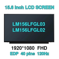 15.6" 120Hz Laptop LCD Screen LM156LFGL03 02 For ASUS G531GT FX95G FX90J VX60G MSI GL65 9SDK-080RU D