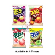 [Orion] Korea Snacks Candy My Gummy Kernel Jelly, Grape/Lychee/Plum/Kiwi_Single/Share/Bundle Packs