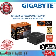 GIGABYTE UD750GM V2 750W PSU Power Supply 80PLUS Gold Full Modular