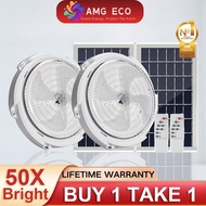 AMG 8000W Solar Light Indoor Light LED Solar Ceiling Light Waterproof With Remote