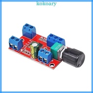 KOK 12V Power Amplifier Module 2 Channel 30Wx2 Heat Dissipation Power Amplifier Module for Home Thea