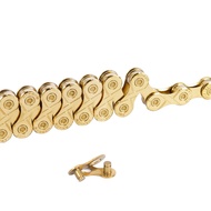 Ztto โซ่เคลือบทอง 10 ความเร็ว 10S 10v 116L สําหรับจักรยานเสือภูเขา 10 ระดับ