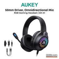 earphone bluetooth headphone bluetooth AUKEY Original GH-X1 Headset RGB Symphony Game Subwoofer Mobi