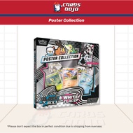 Pokemon TCG Scarlet & Violet Black Bolt & White Flare Binder Collection Poster Collection Victini ET