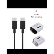 Type C to Type C 5A Data Cable Samsung C to C Super Fast Charging Cable/