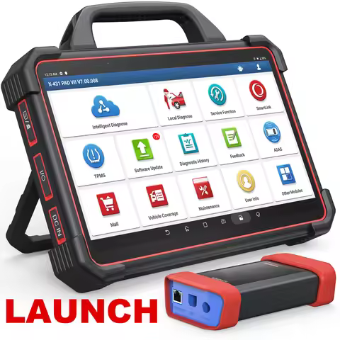 Launch X431 PADVII OBD2 Diagnostic Device J2534 Reprogramming Tool Intelligent Topology Map Bi-Direc
