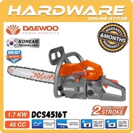 DAEWOO 16" Chain Saw Gasoline Chainsaw 16 inch Heavy Duty 2 Stroke DCS4516T
