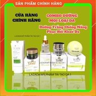 Combo ( kem ngày 3x - kem đêm - serum - kem sâm nhung - chống nắng cao cấp) Yody Phương Anh