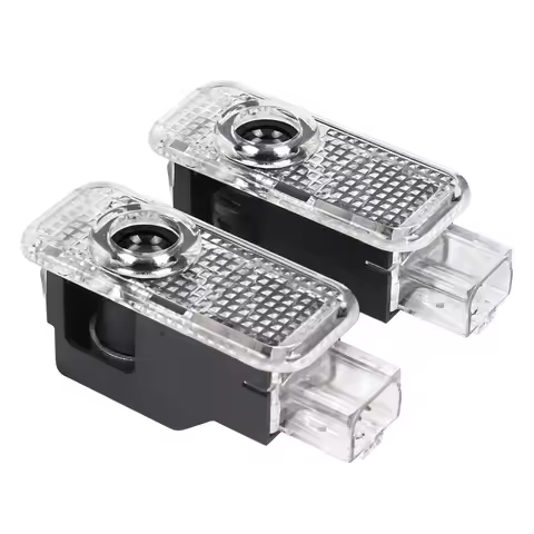 LED Car Door Interior Welcome Warning Light For AUDI TT Q3 Q5 8R Q7 Q8 A6 C6 C7 C8 A1 A3 8P 8L 8Y A4