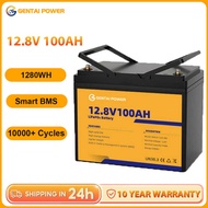 POWER Solar GENTAI Battery 12V 100Ah Lifepo4 Battery
