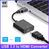 **包郵** USB 轉 HDMI 轉換線 轉換器 電腦 筆記本 轉 電視高清線