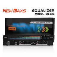 NEW BAXS EQ336 31-EQ Dual-Channel Digital Audio Equalizer | Bluetooth USB | DJ Noise Reduction Digit