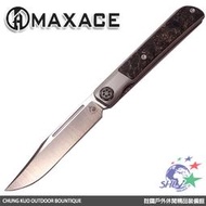 詮國 - Maxace Zircon 鋯石金色碳纖柄折刀 / CPM-S110V鋼 / MCZ02