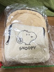 Snoopy Get Going 史努比毛絨斜背包