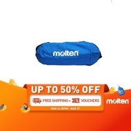 Molten Eb0043-b Ball Bag for 3 Basketball With Adjustable Shoulder Strap Blue