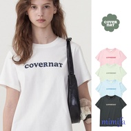 [COVERNAT] Women's Cool Cotton Cooperative Logo T-shirt