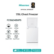 Hisense Official Store 178L Chest Freezer - FC186D4BWPS