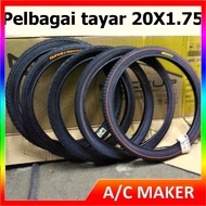 Tyre Tube 20X1.75 MTB BMX Road Bike Tayar Tuib Basikal Sekolah