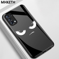 Case For OPPO Reno 5 5G 5G 5G Find X3 Lite Unique Emoji Cartoon Glass Phone Phone Case