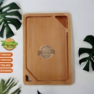 Wooden Cutting Board Line Edge