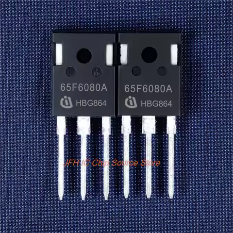 10PCS 65F6080A IPW65R080CFDA TO-247 650V 43.3A MOS Best Quality In Stock