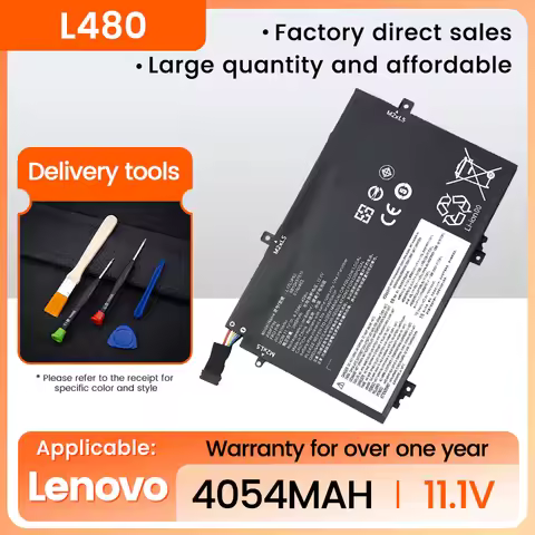 L17L3P52 Battery For Lenovo ThinkPad L470 L480 E480 E580 L580 L590 Series L17C3P52 01AV466 01AV463 L