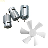 weroyal 775 795 895 Motor DC12-24V High-speed Large Torque Motor  Bearing Fan for DIY Model Car Smal