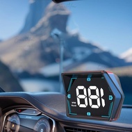 Car Digital GPS Speedometer HD LED Display Speed MPH KMH HUD Compass Digital GPS HUD Overspeed Alarm
