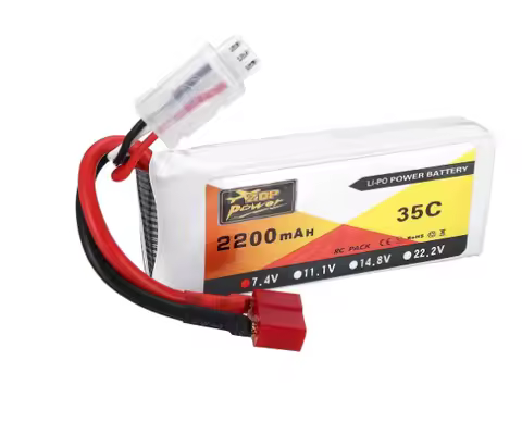 ZOP Power Battery 2S 7.4V 750mAh 1000mAh 1500mAh 2200mAh 25C/35C/40C/70C Lipo Battery W/ JST/T/XT60