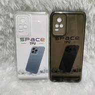 Softcase Clear Black Vivo V20/V21 4G/V21E 4G Softcase Bening Casing Clear Black Transparent Space TP